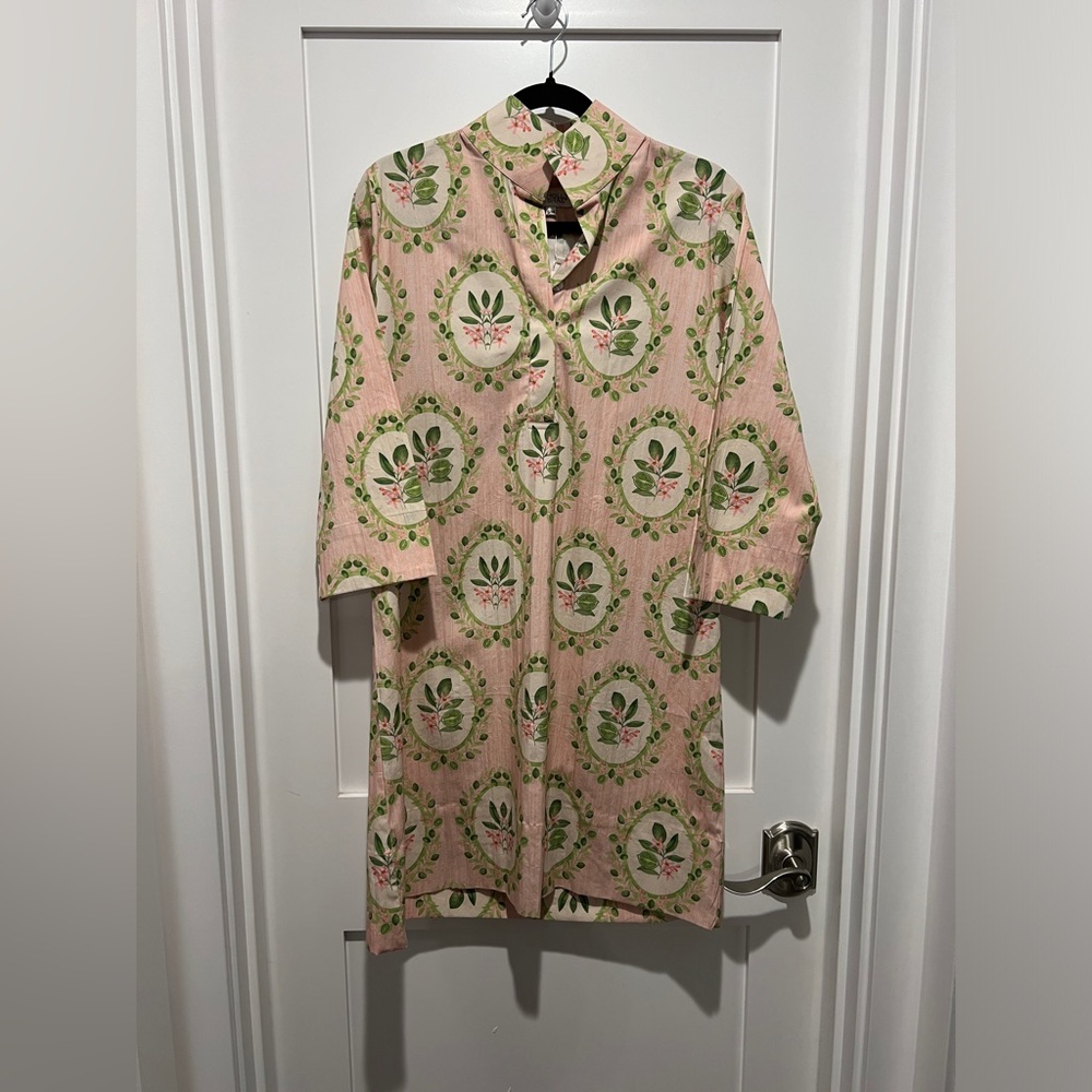 Holly Shae small /Medium Pink Floral Print Shift Arden dress - Picture 6 of 6